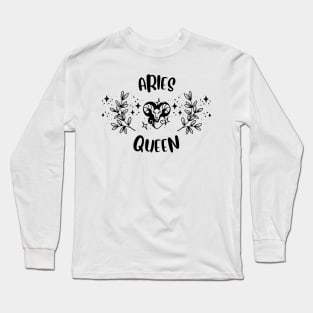 Aries Queen Long Sleeve T-Shirt